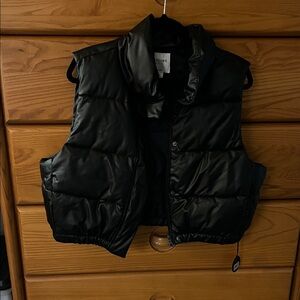 Black Puffer Vest